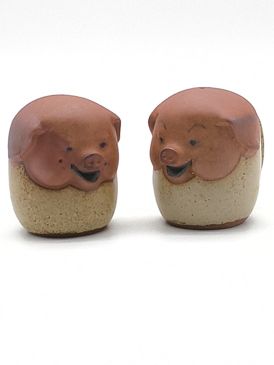 UCTCI (United Ceramic Pottery Craft, Inc.) Gemp Other - Charming Vintage Japan Stoneware Pig Salt & Pepper Shakers